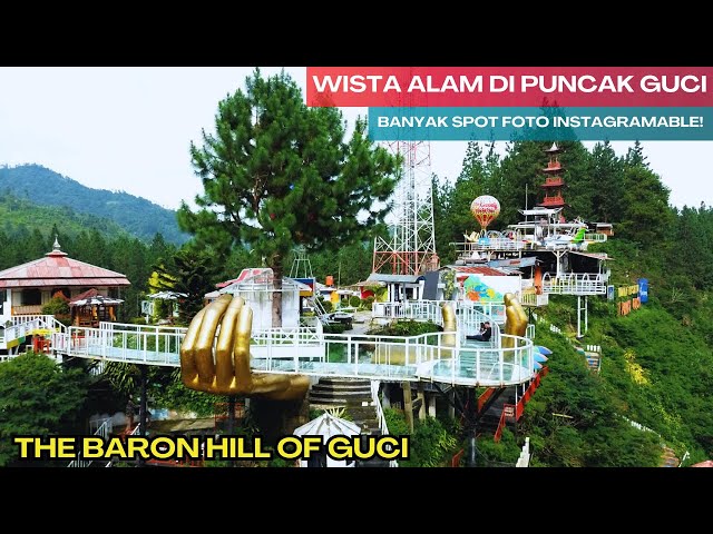 THE BARON HILL GUCI‼️ WISATA JEMBATAN KACA TANGAN EMAS RAKSASA