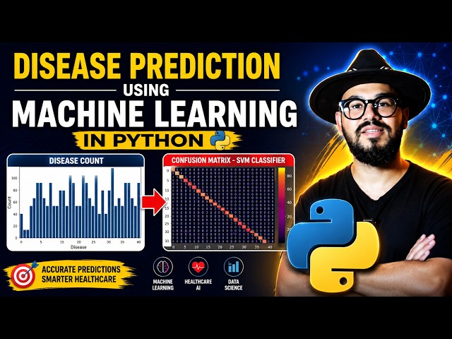 Disease Prediction Using Machine Learning in Python | Bioinformatics for Beginners