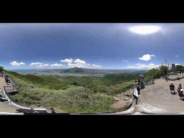 【Live】 新北 #硬漢嶺 360 4K全景即時影像 #360看見台灣 #360看見新北 #rogy360taiwan #formosa360 #觀音山國家風景區