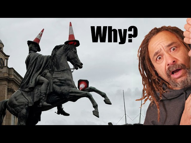 Scots, Statues and Traffic Cones in Five Minutes