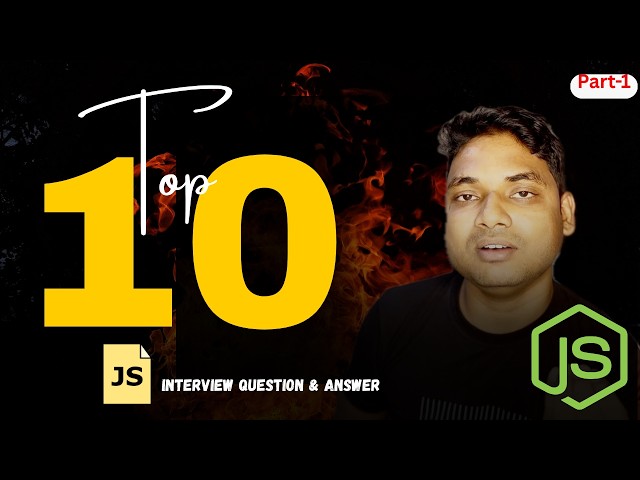 TOP 10 MOST ASKED JS INTERVIEW QUESTIONS IN 2026 BY MAHARUFH