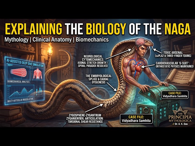 EXPLAINING THE BIOLOGY OF THE NAGA | Mythology, Clinical Anatomy & Biomechanics