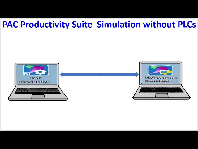 PAC Productivity Suite simulation program without using real PLCs hardware