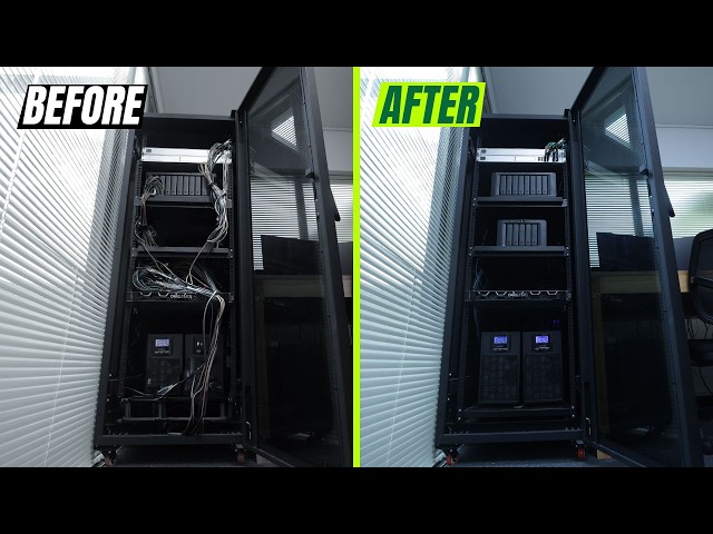 How to Setup a Server Rack!