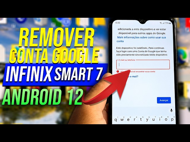 How to Remove Google Account on Infinix Smart 7 Running Android 12