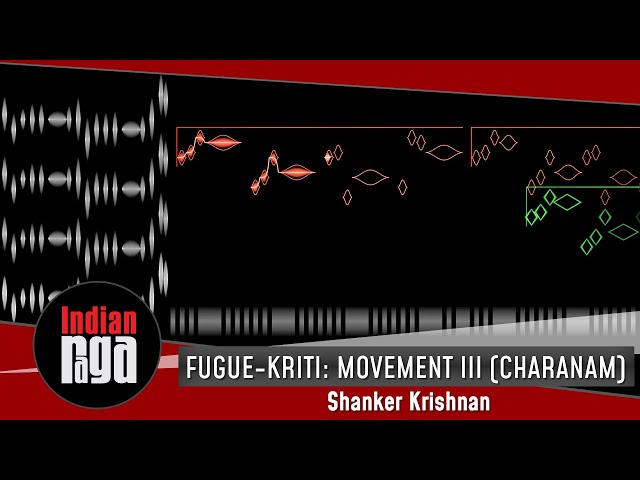 Fugue-Kriti: Movement III (Charanam) | Shanker Krishnan