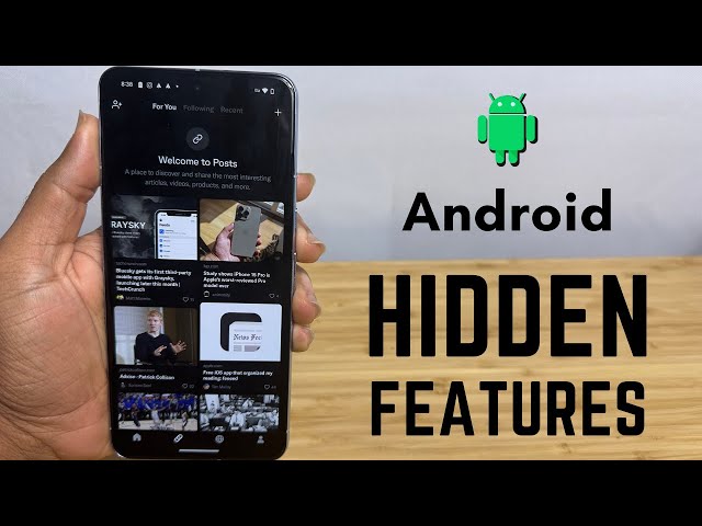 Android - Tips, Tricks & Hidden Features