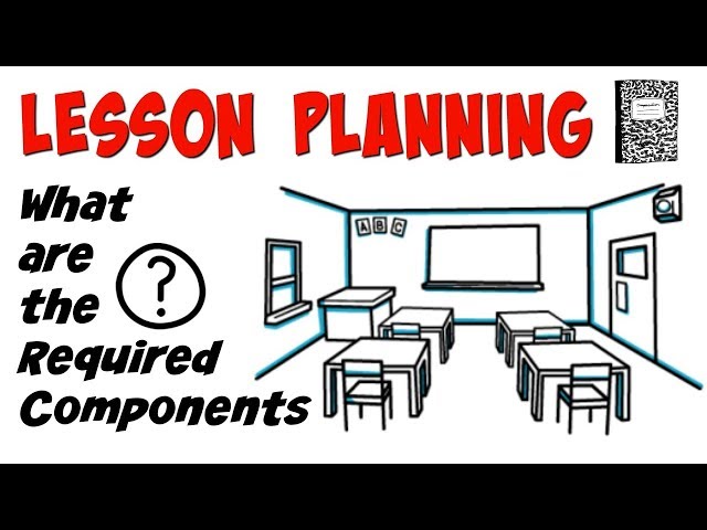 Lesson Planning: What is Required?