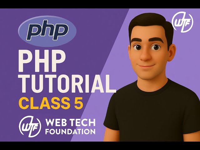 PHP Class 5 – File Upload ($_FILES), File Handling & foreach Loop | PHP Tutorial for Beginners