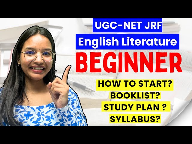 UGC NET English Literature | How To Start Preparation? | Booklist | Study-plan | Strategy