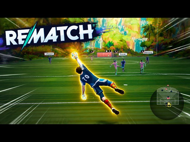 I Had Linus Tech Tips on My Team… WE WENT OFF! - Rematch