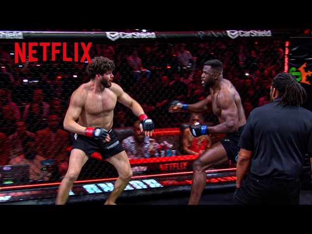 Francis Ngannou vs. Philipe Lins FULL Highlights | Netflix