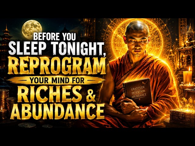 "Before You Sleep Tonight, Reprogram Your Mind For Riches & Abundance"