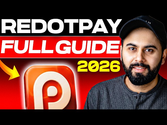 New Redotpay Tutorial 2026 | Best Crypto Payment Method in Pakistan