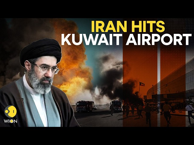 Iran Attacks Kuwait LIVE: Iran’s Drone Offensive Strikes Kuwait Airport, Casualties Reported | WION