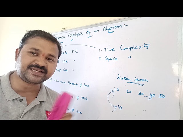 performance analysis of an algorithm | Data Structures | Design and analysis of Algorithms || DAA
