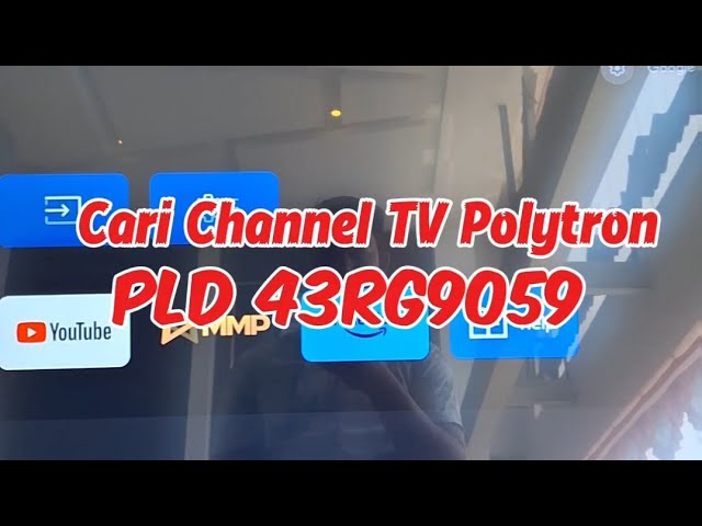 How to Find Digital Channels on Polytron PLD 43RG9059 TV, Google TV Polytron