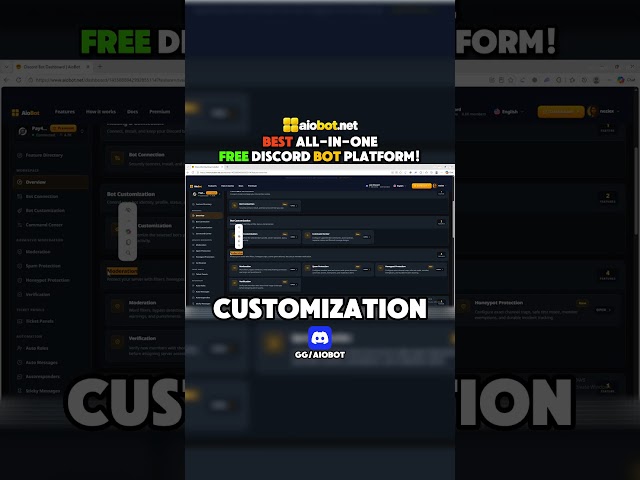How to Create Your Own Discord Bot for FREE | No Coding + 24/7 Hosting & 300+ Features (2026)