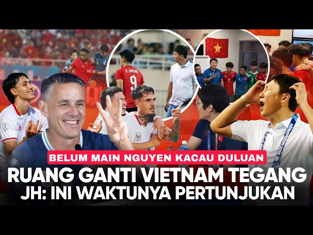 Vietnam Coach Slams Locker Room: Vietnam Analysts Baffled by Indonesia's Scheme! JH: Just Realizi...