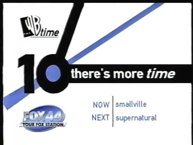 WFFF 44 'The WB Time' Commercials on April 27, 2006 (60fps)
