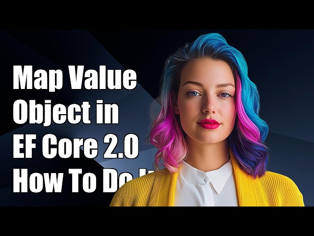 Howto map value object in Entity Framework Core 2.0