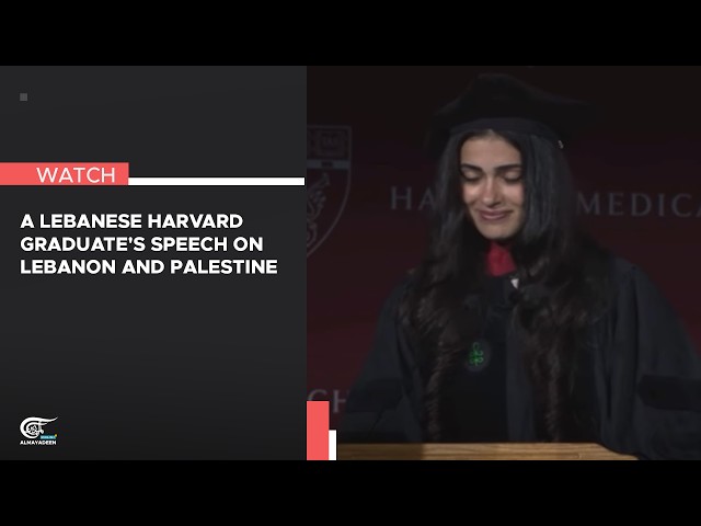 A Lebanese Harvard graduate's speech on Lebanon and Palestine