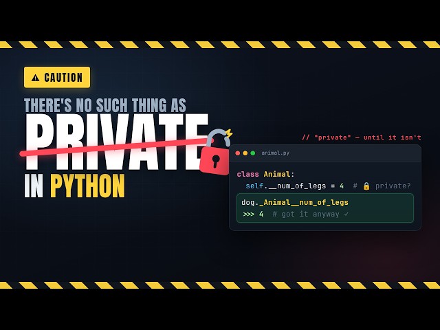 You Can Access Any "Private" Variable in Python — Here's How