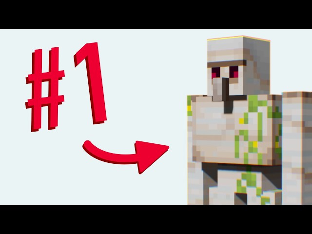 Why The Iron Golem is the Best Minecraft Design