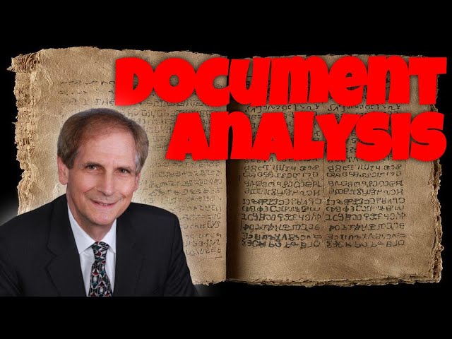 Forensic Document Analysis with Mike Wakshull