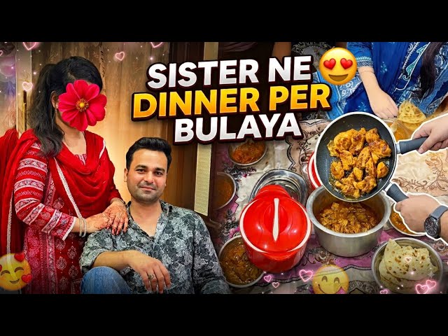 Dinner Invitation at My Sister's House🍽️ What We Ate?😍 Food + Family Time #Seheransariofficial