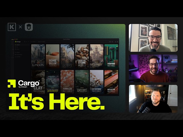 Inside Cargo 3.0 | Greyscalegorilla + KitBash3D | The New Unified Platform for 3D Artists
