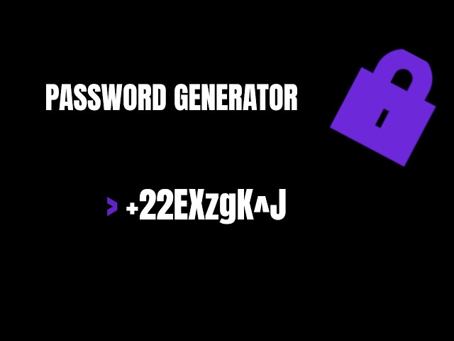 Build a Secure Password Generator CLI in Python | Python Project Tutorial