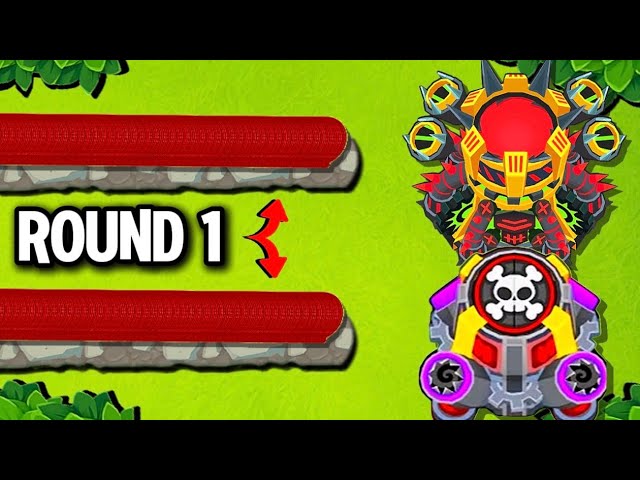 How Far can Each PARAGON vs 5-5-5 Get Against 100X Bloons?