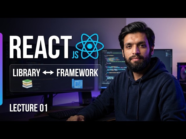 Difference between Framework & Library || ReactJs || Episode 1