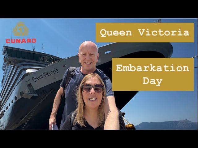 Embarkation Day on Cunard Queen Victoria | Mediterranean Fly-Cruise Begins in Civitavecchia