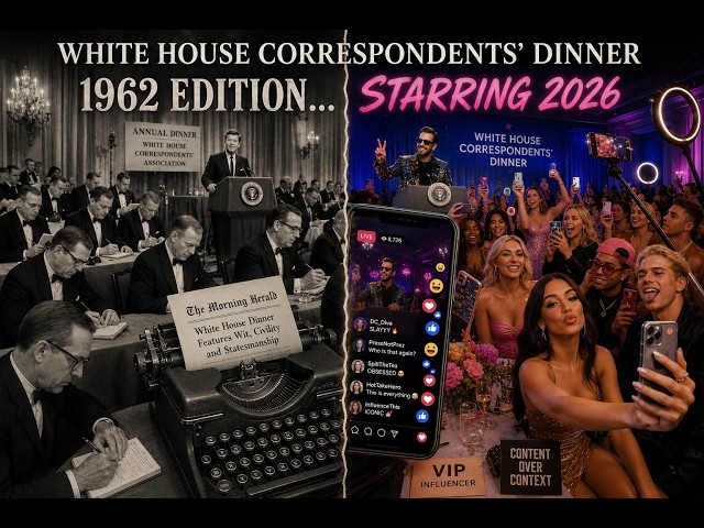 America's Trust Problem on Display During the White House Correspondents' Dinner