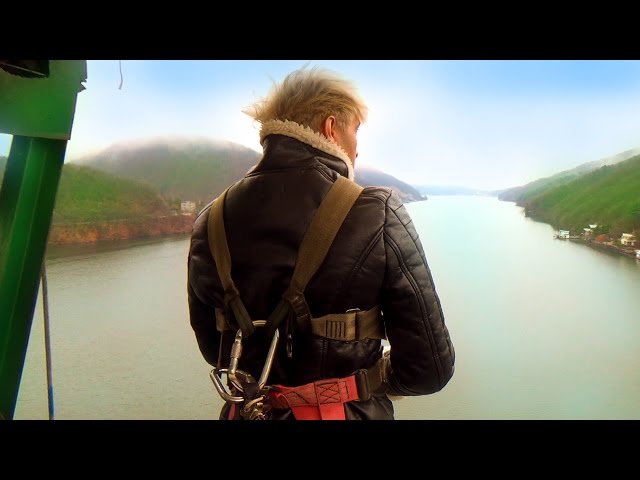 KOREA'S MOST DANGEROUS BUNGEE JUMP! - [CFTV] EP.9