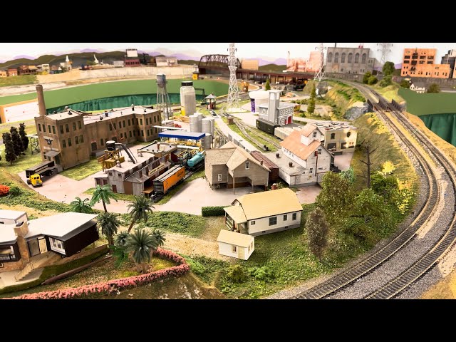 Titusville Area Model Railroad Club HO Scale Model Train Layout