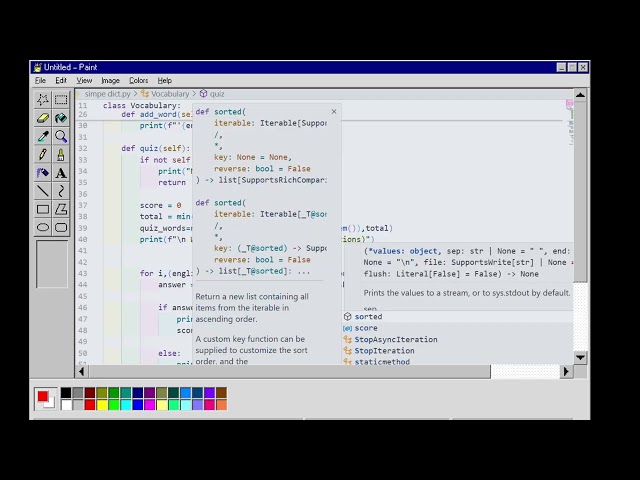 [Python]Making simple dictionary with python #coding #asmr #python