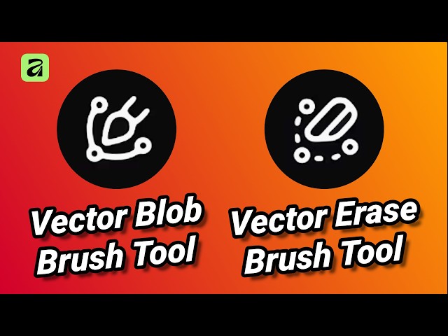 How to Use the Vector Blob Brush Tool and Vector Erase Brush Tool in Affinity