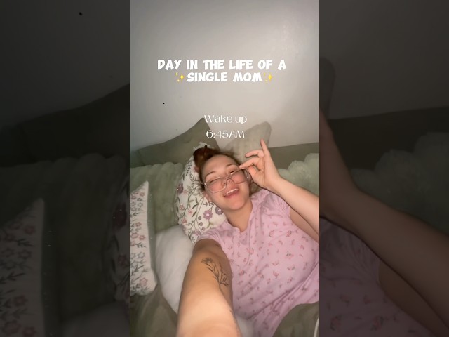 Day in my life as a ✨ single mom ✨ #singlemom #momlife #dayinmylife ￼