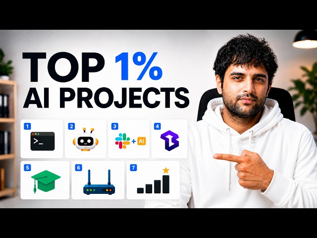 Want an Applied AI Job? 7 Projects + Real Interview Questions