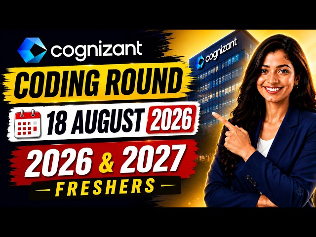 Cognizant Technical Assessment 2026 l Cognizant Genc Technical Assessment , Coding Solution 