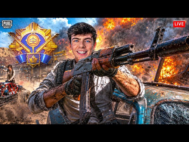 TRYHARDING BRONZE TO CONQUEROR in PUBG MOBILE DAY 13