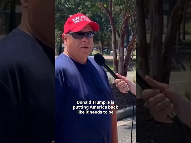 MAGA Supporter Asked WHO Is “Changing America”—Then THIS 😳 #MAGA #Trump #Politics