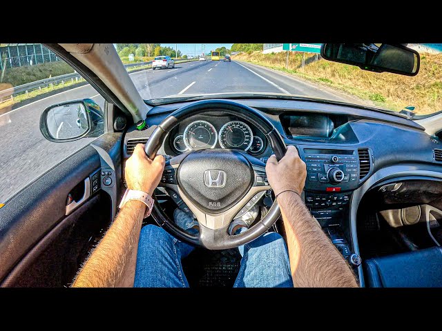 2010 Honda Accord [2.0 VTEC 156 hp] |0-100| POV Test Drive #2188 Joe Black