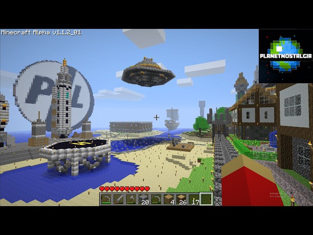 Playing On An Alpha Minecraft Server That Almost Nobody Has Ever Heard Of
