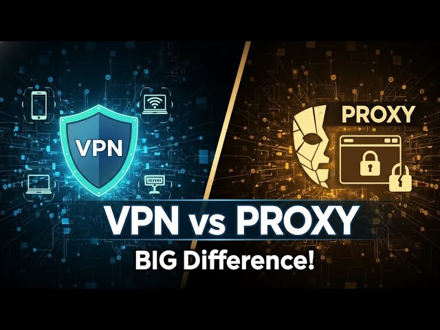 VPN vs Proxy: The BIG Difference Explained! 🔐🌐