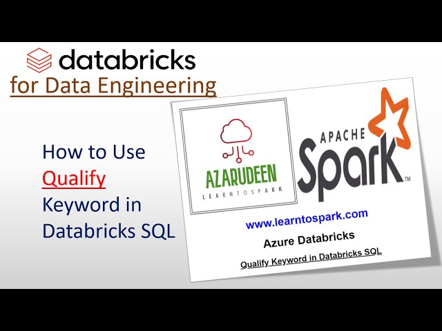 How To Use QUALIFY Keyword in Spark SQL | Data Engineering Guide 2025 | Azure Databricks Tutorial