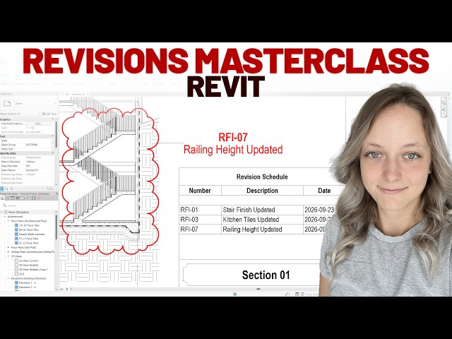 Revit Revisions Masterclass: Custom Numbering, Clouds, Tags & Schedules